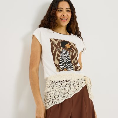 Foulard inspiration crochet GRAIN DE MALICE