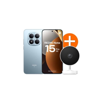 Smartphone Pack Redmi Note 15 Pro 5G 256Go Bleu+Caméra XIAOMI