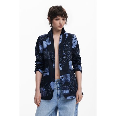 Desigual - Blazer à motif Collage DESIGUAL