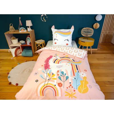 Parure de lit enfant + taie en coton, Galak C DESIGN HOME TEXTILE