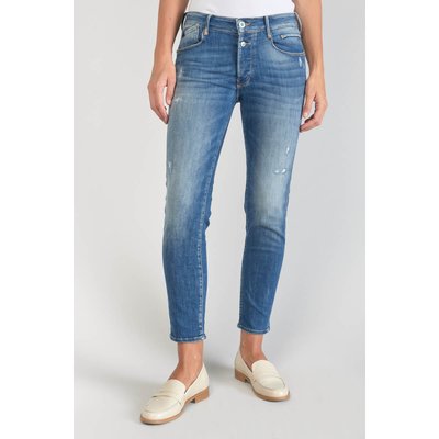 Jeans push-up slim taille haute PULP, 7/8ème LE TEMPS DES CERISES
