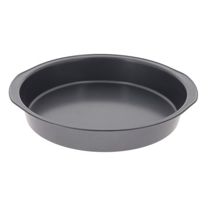 Moule à manqué 28 cm rond en acier antiadhésif DE BUYER
