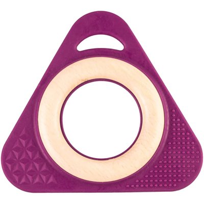 Hochet Triangle Tri0+ violet LITTLE BIG THING