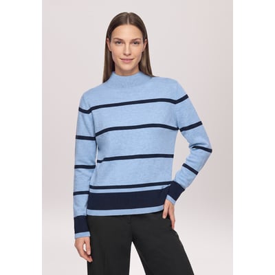 Pull-over en fine maille à col droit BETTY BARCLAY