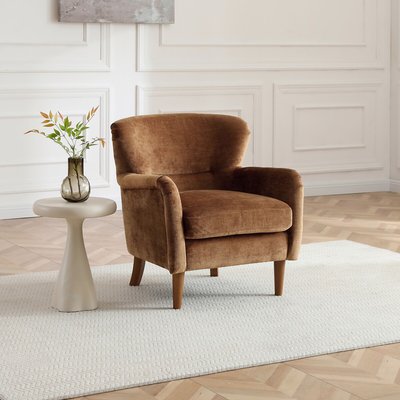 Rossa Chenille Wingback Armchair ÉDITÉ