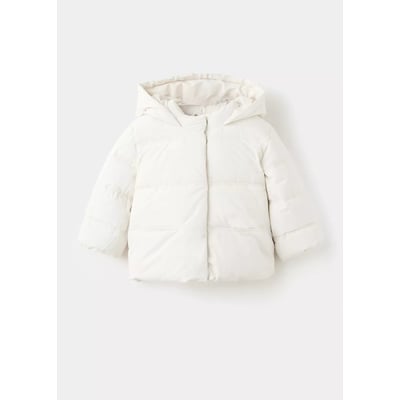 Anorak matelassé à capuche MANGO BABY