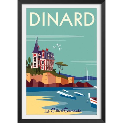 Affiche Voyage à dinard HEXOA