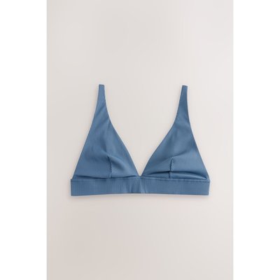 Haut de bikini pigeonnant côtelé, bonnet e NEXT