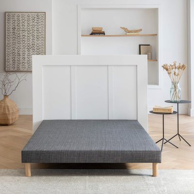 Sommier déco tapissier recouvert 13cm SOMEO