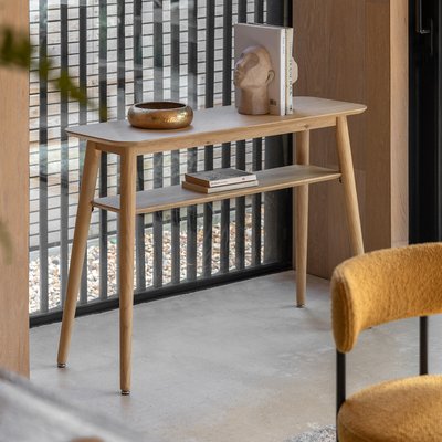 Hale Natural Oak Console Table SO'HOME