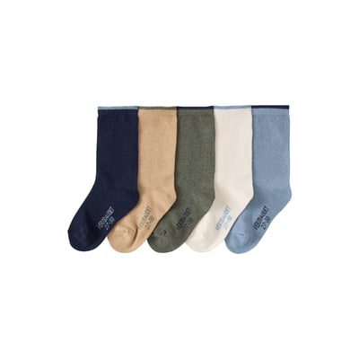 Lot de 5 paires de chaussettes Basics VERTBAUDET