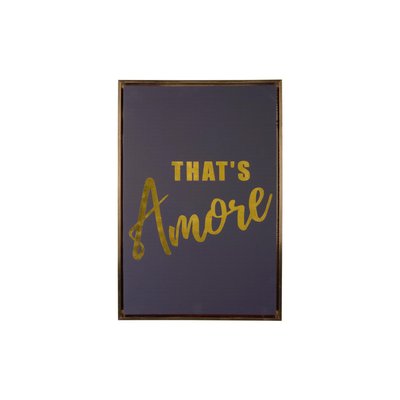 Décoration Murale Toile THAT'S AMORE MEDIUM PRESENT TIME