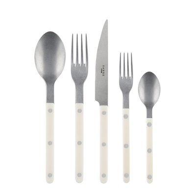 Set de 5 couverts de table, Bistrot Vintage SABRE