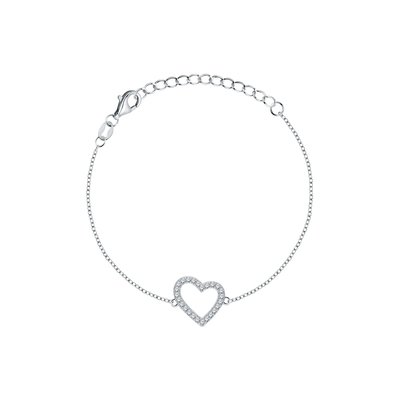 Bracelet en argent 925 et oxyde de zirconium CLEOR