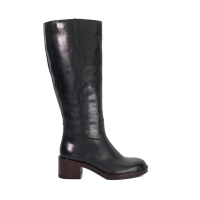 CHSHOER Bottes de cheville en cuir pour femmes, élégantes et décontractées(Noir,36