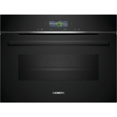 Four encastrable CM724G1B1 iQ700 - Compact 45cm, Combiné Micro-ondes, Nettoyage HumidClean, Wifi SIEMENS