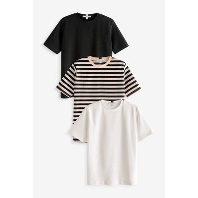 T-Shirts basiques épais, lot de 3 NEXT