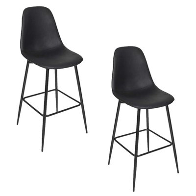 Lot de 2 chaises de bar MALO THE HOME DECO FACTORY