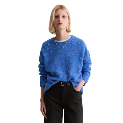 Pull bouclé oversize en mélange de laine vierge et de viscose MARC O’POLO DENIM