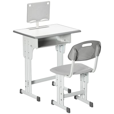 Ensemble bureau et chaise pour enfants PP HOMCOM