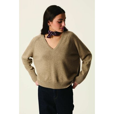 Wollpullover mit V-Ausschnitt, ARILOU DES PETITS HAUTS