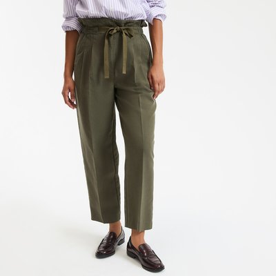Pantalon carotte taille haute LA REDOUTE COLLECTIONS