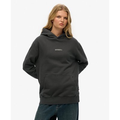 Sweat à capuche oversize à micro logo SUPERDRY