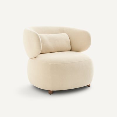 Modalie Embossed Velvet Armchair, Designed by Emmanuel Gallina AM.PM X EMMANUEL GALLINA