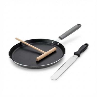 Set de 1 Poêle 26 cm avec 2 ustensiles de cuisine DUCATO ELO