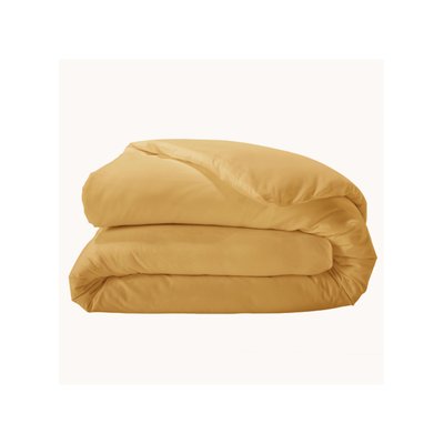 Housse de couette unie en percale de coton TRADILINGE