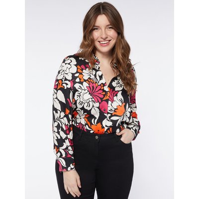 Chemise à fleurs en viscose FIORELLA RUBINO