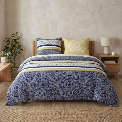 Parure de lit - Housse de couette Coton 57 fils EDEN
