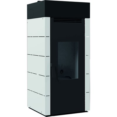 FM Poêle à granulés canalisable BP-701 17,5kW Blanc FM BIOMASA
