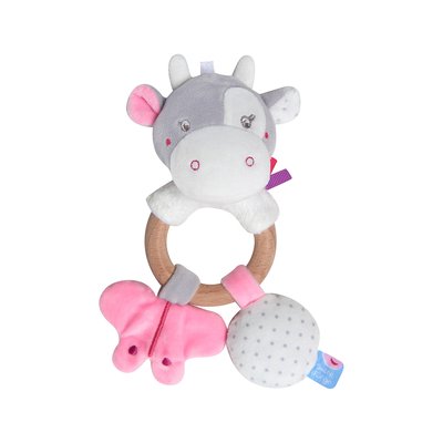 Hochet d'eveil vache SUCRE D'ORGE