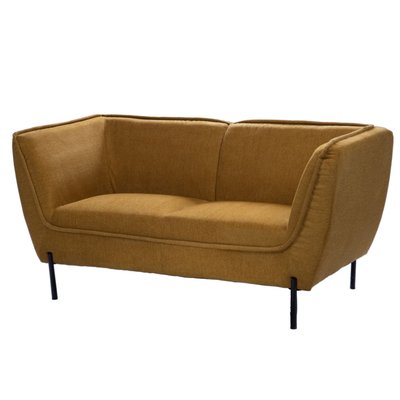 Fauteuil   2 places moutarde-PROVENCE AMADEUS