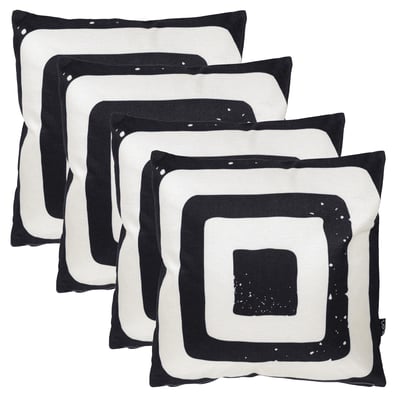 Lot de 4 coussins d'intérieur et d'extérieur Oeko-Tex®  - KYOTO ICON