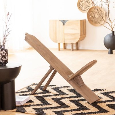 Chaise allongée en bois  JORDANA MADE IN MEUBLES 