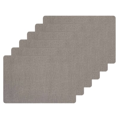 Lot de 6 sets de table rectangulaires AXEL SECRET DE GOURMET
