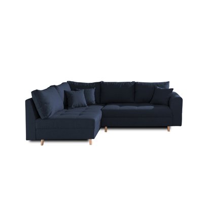Canapé d'Angle gauche en Tissu 4 places - RUNE LISA DESIGN