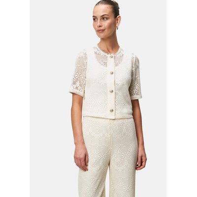 Veste en dentelle avec patte de boutonnage ZERO