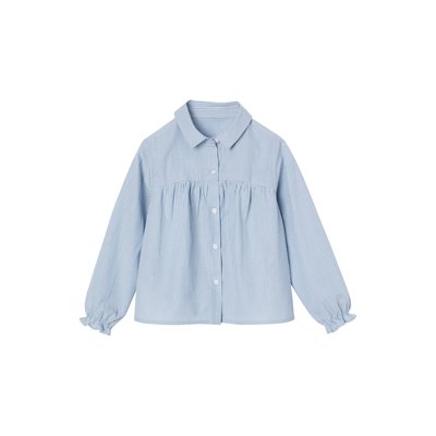 Chemise évasée en popeline VERTBAUDET