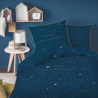 Parure de lit imprimée 100% coton, STARGAZE MATT ET ROSE