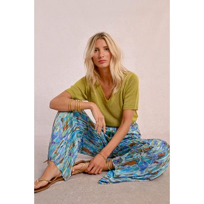 Pantalon large imprimé MOLLY BRACKEN