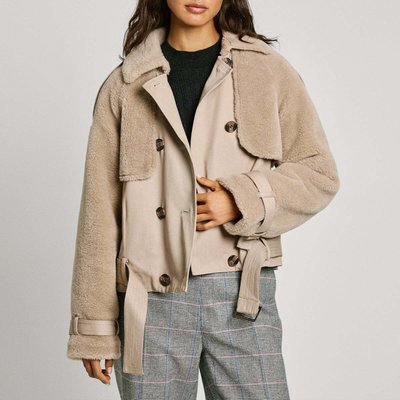 Trench Court Avec Détails Lord PEPE JEANS