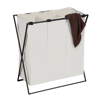 Panier à linge - 3 compartiments TRIO WENKO