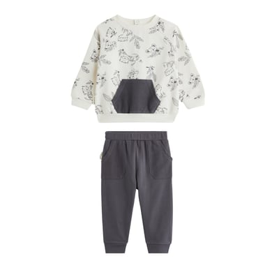Ensemble bébé sweat et pantalon Erwan PETIT BEGUIN