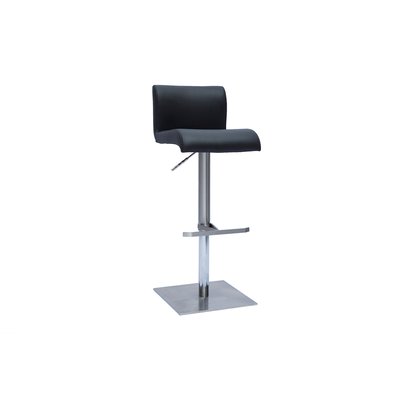 Tabouret De Bar Design Réglable  Et Inox Brossé Sheina MILIBOO