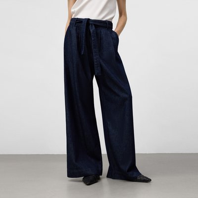 Pantalon en denim à jambes larges ADOLFO DOMINGUEZ