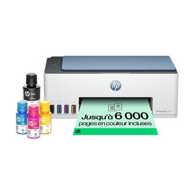 Imprimante jet d'encre Smart Tank 5106 HP