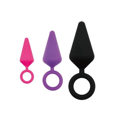 Kit Découverte Plug Anal - 3 Tailles PLAY AND LOVE